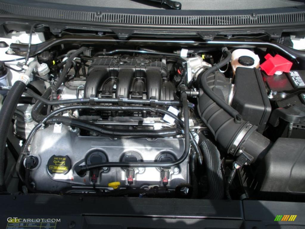 2011 Ford Flex SE 3.5 Liter DOHC 24-Valve VVT Duratec 35 V6 Engine Photo #48839327