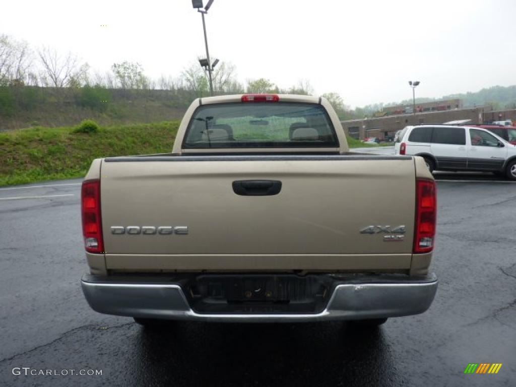 2004 Ram 1500 SLT Quad Cab 4x4 - Light Almond Pearl / Taupe photo #3