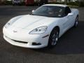 2009 Arctic White Chevrolet Corvette Coupe  photo #1