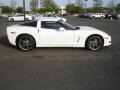 2009 Arctic White Chevrolet Corvette Coupe  photo #7