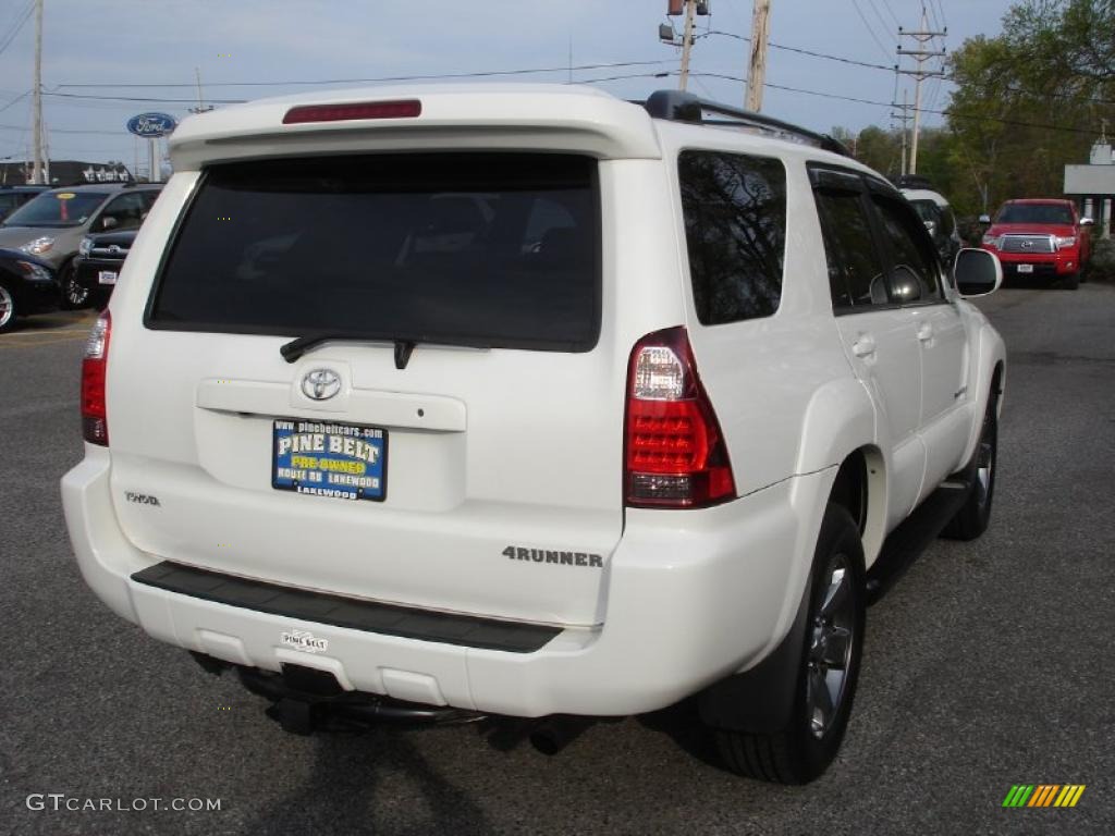 2008 4Runner Limited 4x4 - Natural White / Taupe photo #4