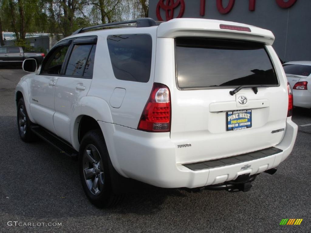 2008 4Runner Limited 4x4 - Natural White / Taupe photo #6