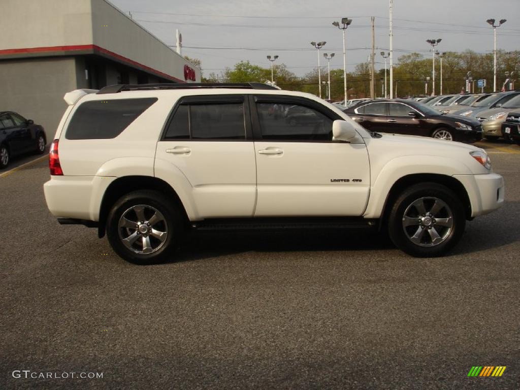 2008 4Runner Limited 4x4 - Natural White / Taupe photo #7