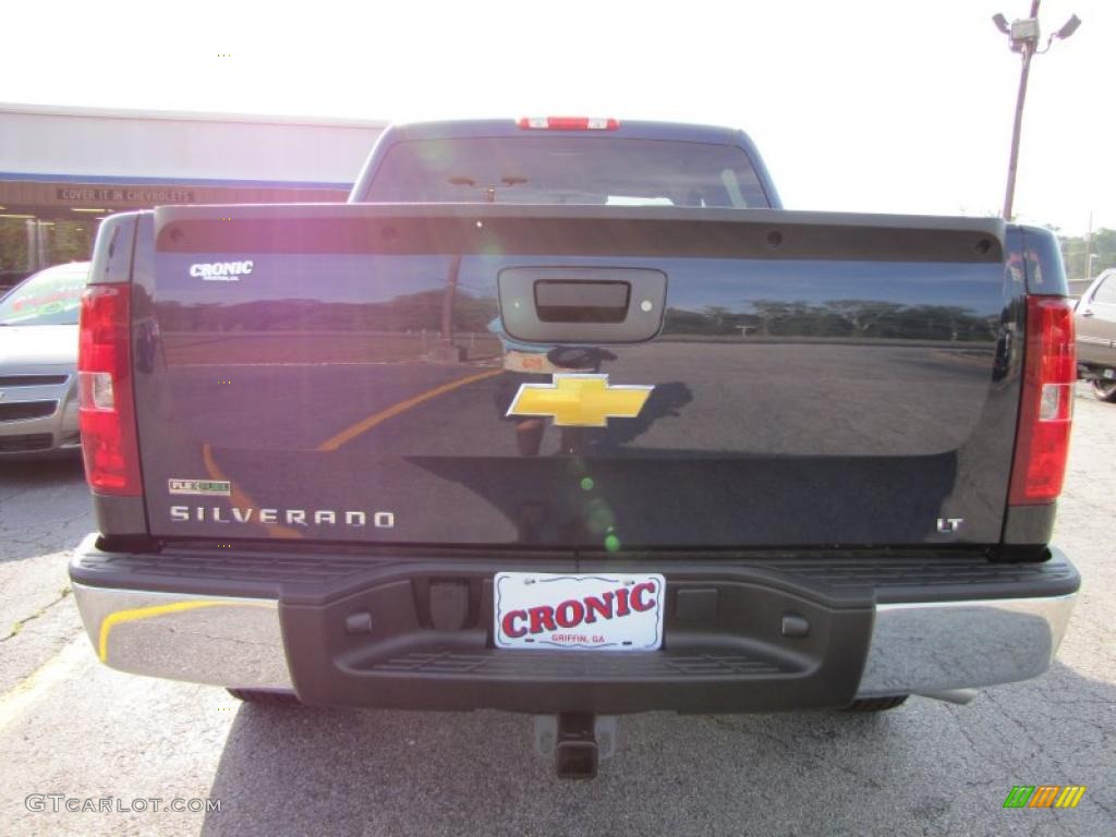 2011 Silverado 1500 LT Crew Cab - Imperial Blue Metallic / Light Titanium/Ebony photo #5