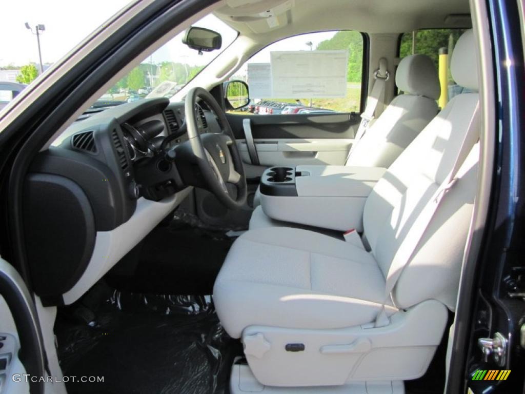 2011 Silverado 1500 LT Crew Cab - Imperial Blue Metallic / Light Titanium/Ebony photo #9