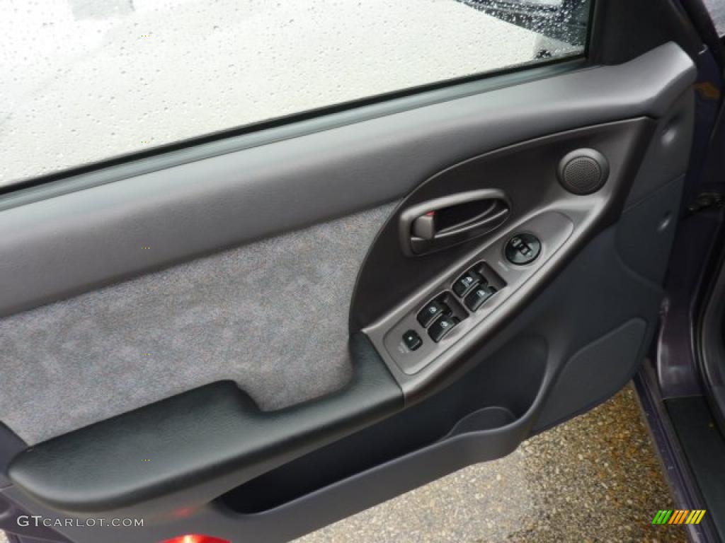 2002 Elantra GLS Sedan - Midnight Gray / Gray photo #11