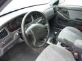 2002 Midnight Gray Hyundai Elantra GLS Sedan  photo #12