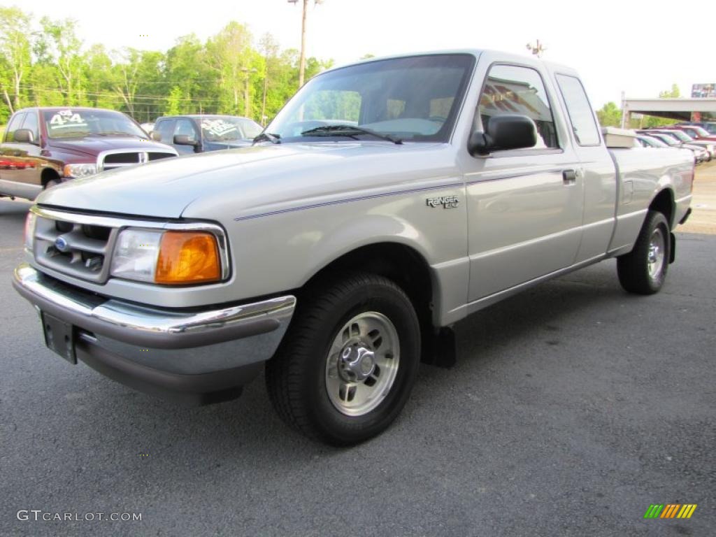 Silver Metallic 1997 Ford Ranger XLT Extended Cab Exterior Photo #48841981