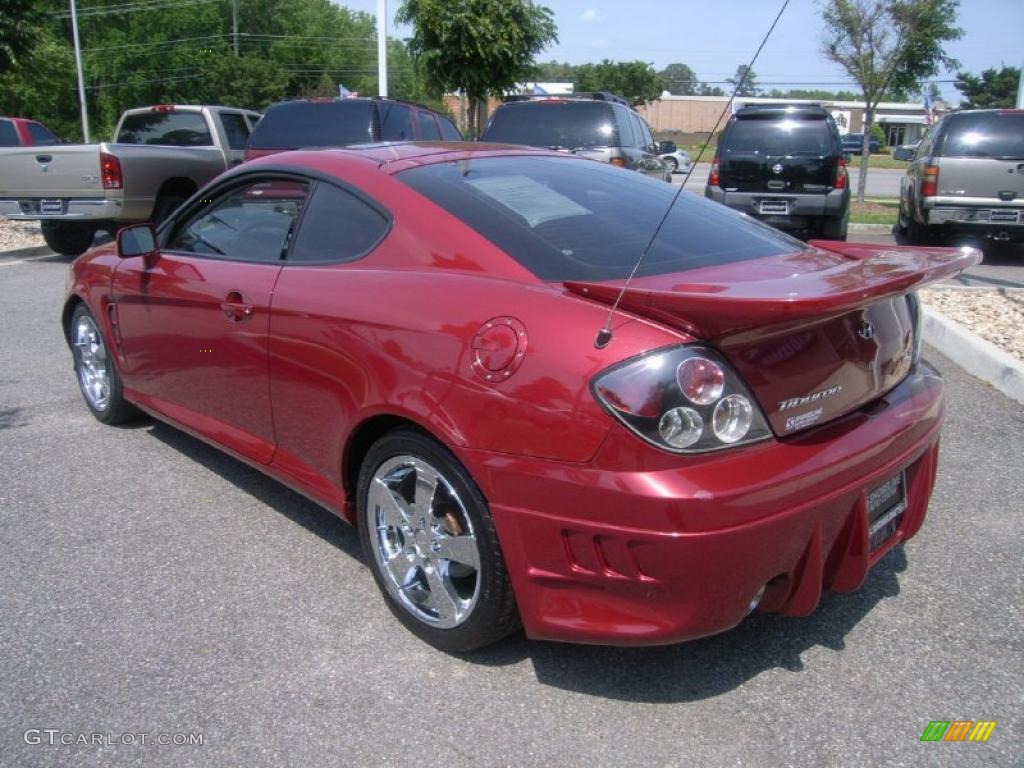 Electric Red 2006 Hyundai Tiburon GT Exterior Photo #48843582