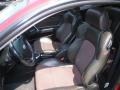 Black/Red 2006 Hyundai Tiburon GT Interior Color