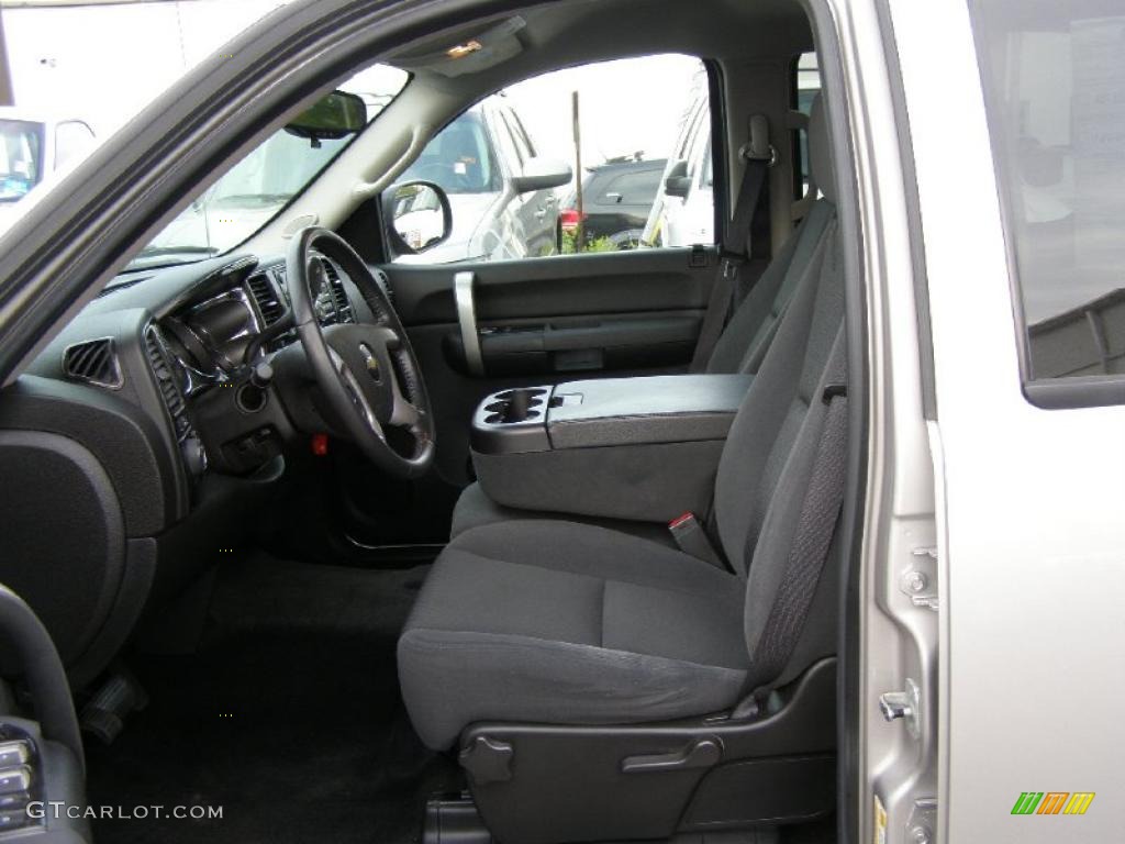 2009 Silverado 1500 LT Z71 Crew Cab 4x4 - Silver Birch Metallic / Ebony photo #10