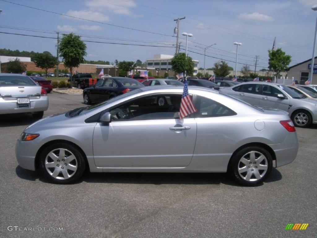 2006 Honda civic lx coupe silver #2