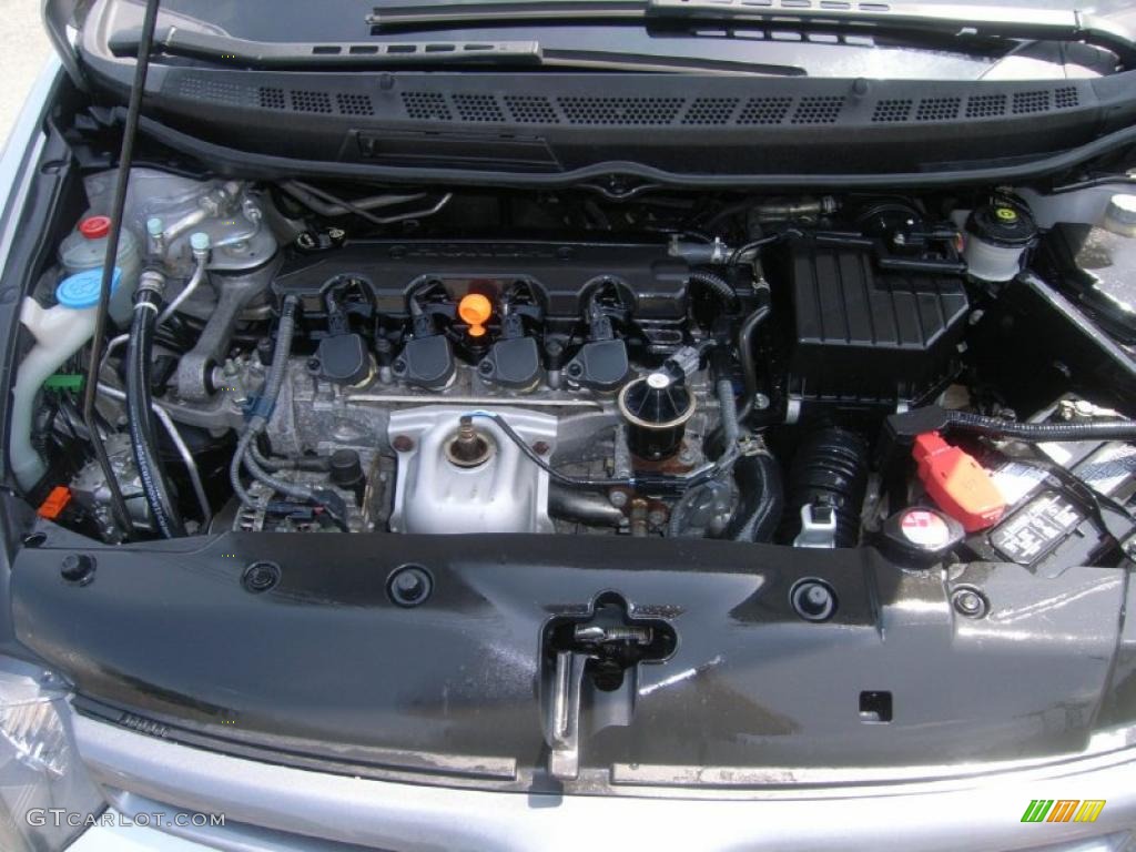 2006 Honda Civic LX Coupe 1.8L SOHC 16V VTEC 4 Cylinder Engine Photo #48844566