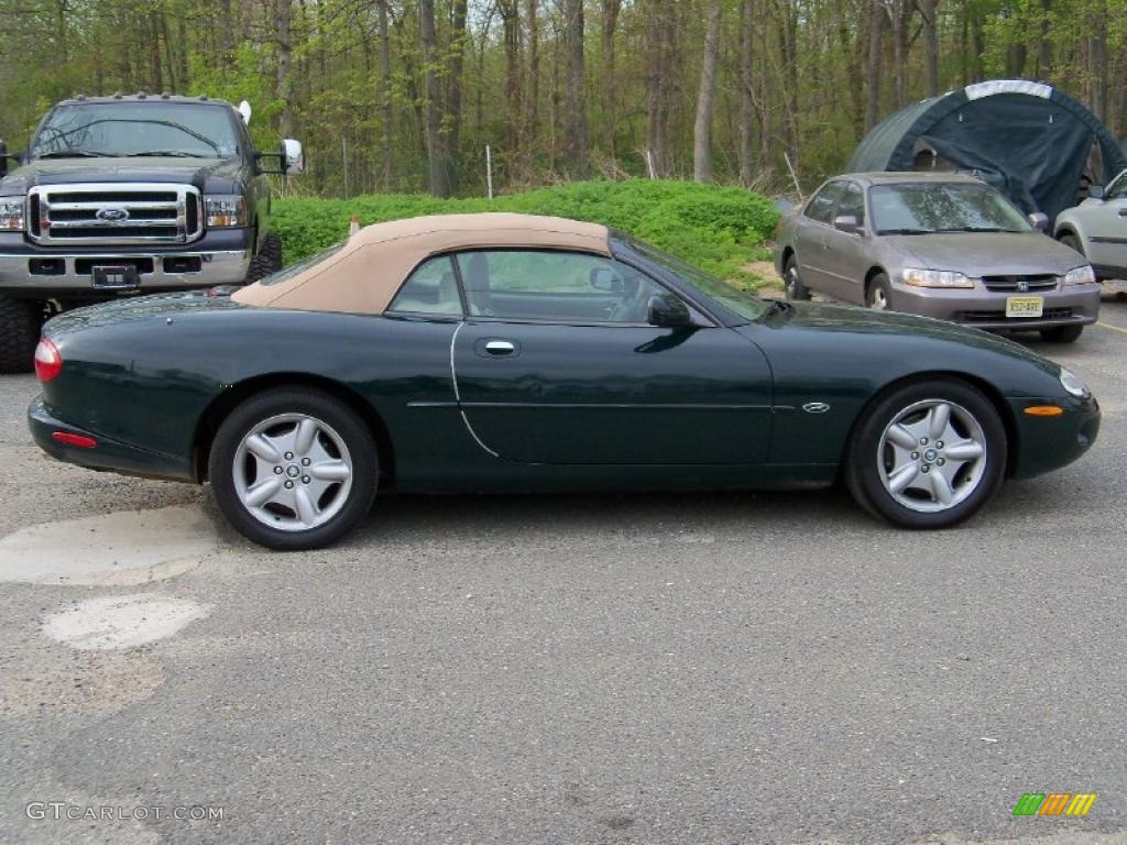British Racing Green 1999 Jaguar XK XK8 Convertible Exterior Photo #48845268