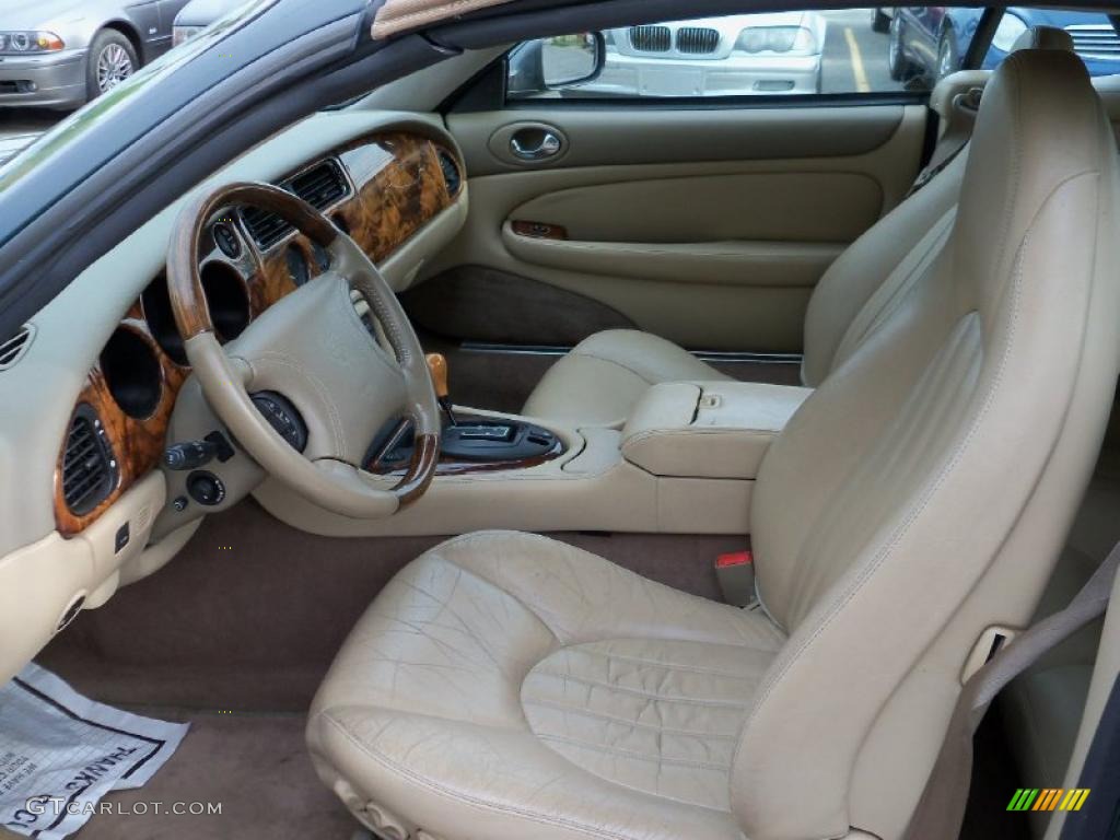 Cashmere Interior 1999 Jaguar XK XK8 Convertible Photo #48845349