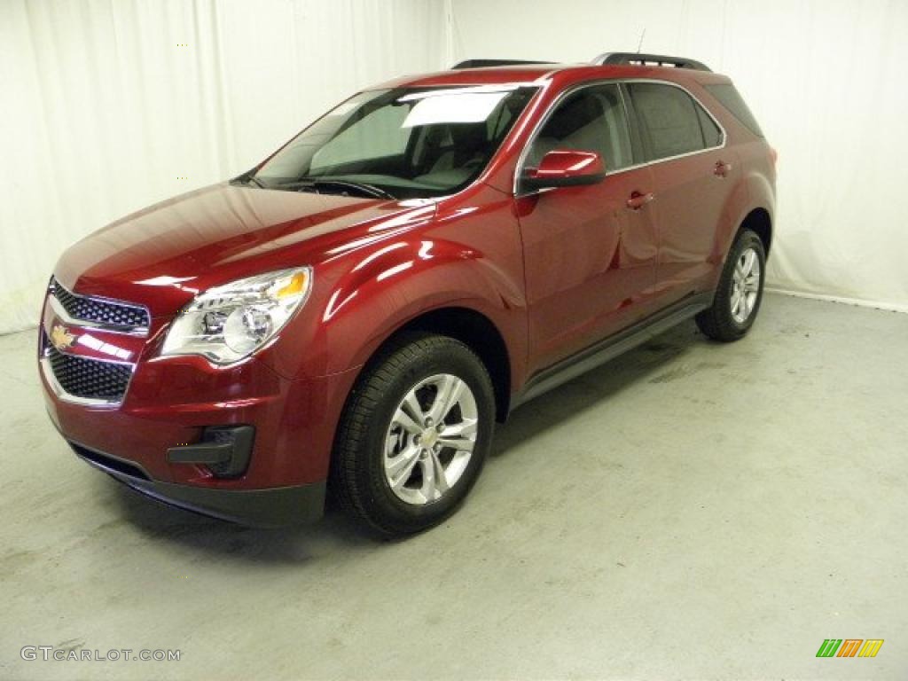 Cardinal Red Metallic 2011 Chevrolet Equinox LT Exterior Photo #48846313