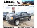 2008 Onyx Black GMC Sierra 1500 Denali Crew Cab AWD  photo #1