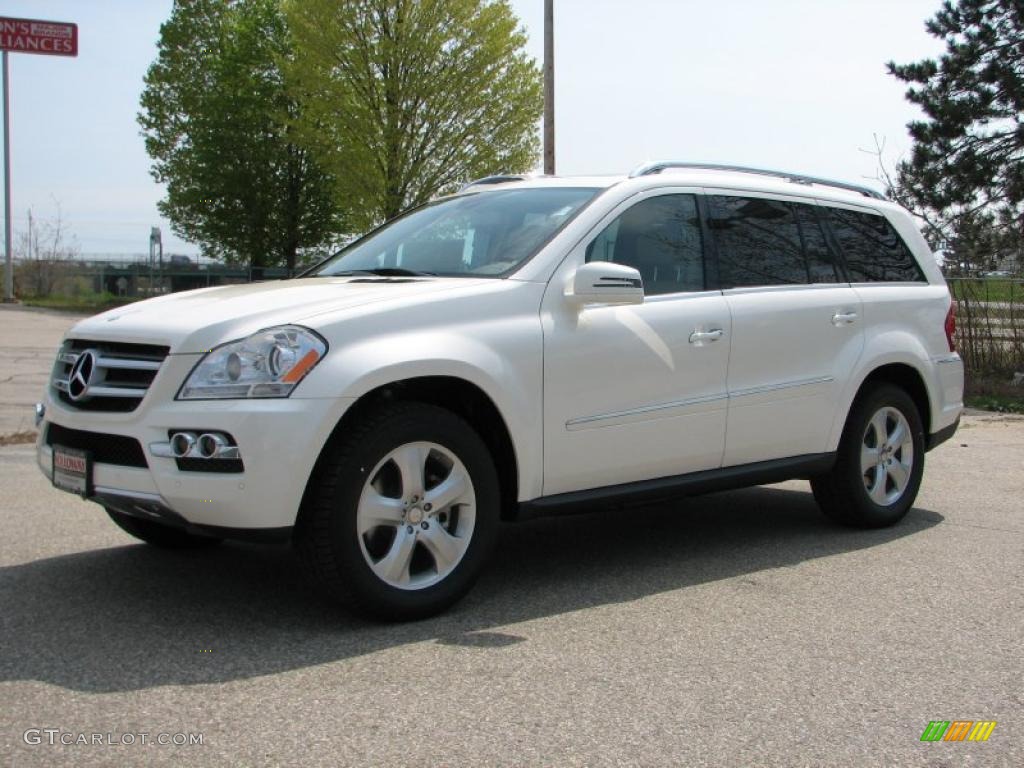 Diamond White Metallic 2011 Mercedes-Benz GL 450 4Matic Exterior Photo #48847351
