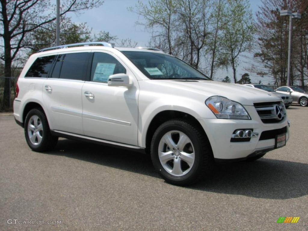 Diamond White Metallic 2011 Mercedes-Benz GL 450 4Matic Exterior Photo #48847384