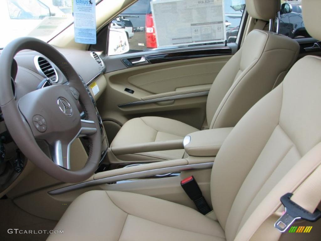 Cashmere Interior 2011 Mercedes-Benz GL 450 4Matic Photo #48847477