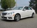 2011 Diamond White Metallic Mercedes-Benz E 350 4Matic Sedan  photo #1