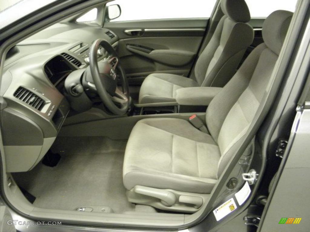 Gray Interior 2010 Honda Civic EX Sedan Photo #48847756