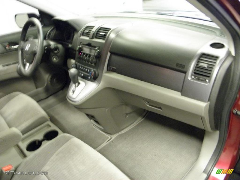 2008 CR-V EX - Tango Red Pearl / Gray photo #7