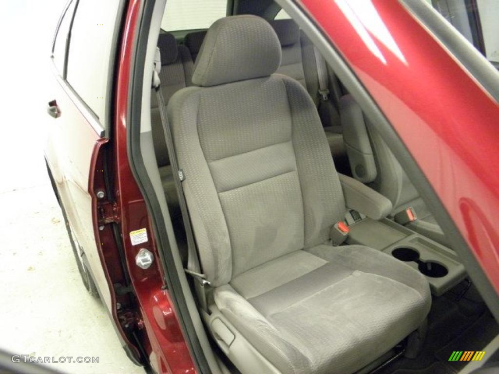 2008 CR-V EX - Tango Red Pearl / Gray photo #8