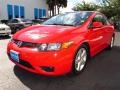 Rallye Red - Civic EX Coupe Photo No. 7