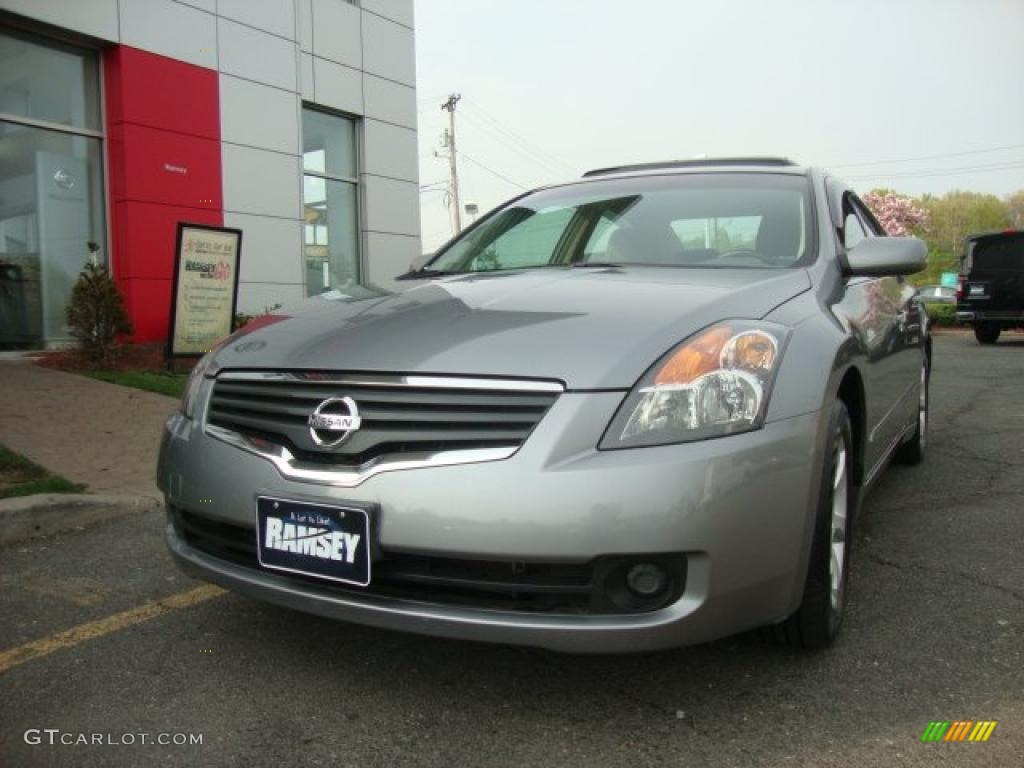 2007 Altima 2.5 S - Precision Gray Metallic / Charcoal photo #1