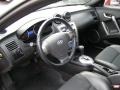 Black 2007 Hyundai Tiburon GT Dashboard