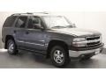 2002 Medium Charcoal Gray Metallic Chevrolet Tahoe LS 4x4  photo #1