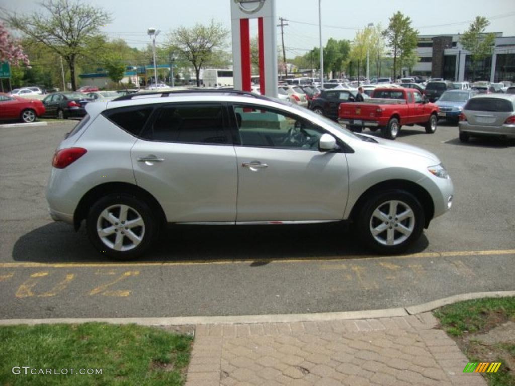 2009 Murano SL AWD - Brilliant Silver Metallic / Black photo #9