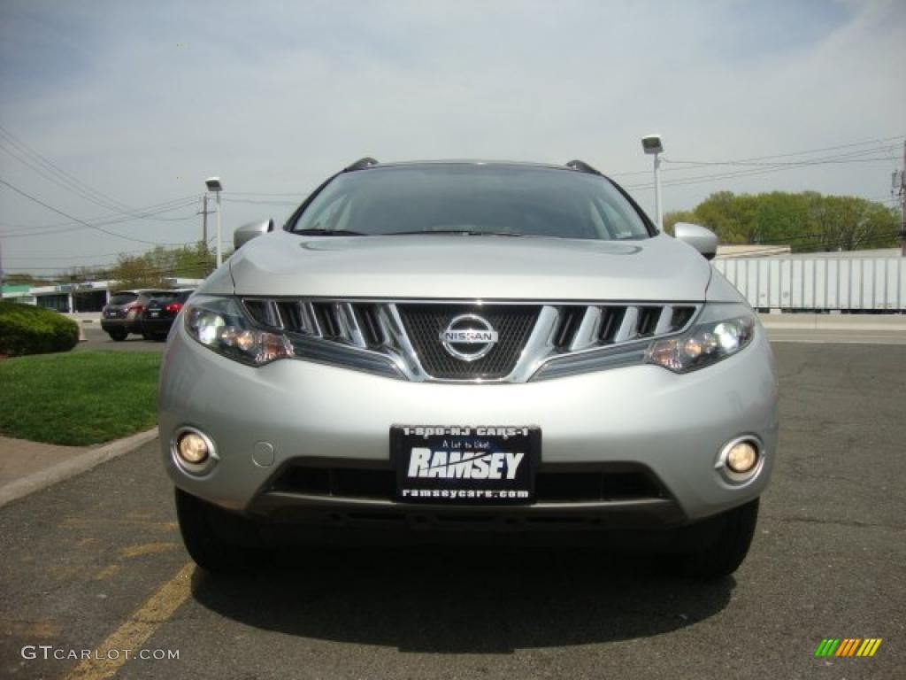 2009 Murano SL AWD - Brilliant Silver Metallic / Black photo #11