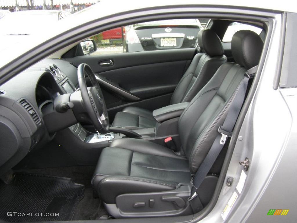 Charcoal Interior 2009 Nissan Altima 3.5 SE Coupe Photo #48851422