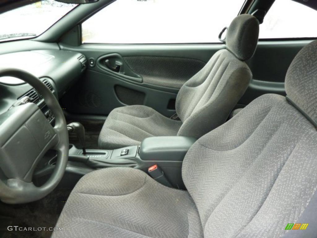 Graphite Interior 2002 Chevrolet Cavalier Ls Sport Coupe