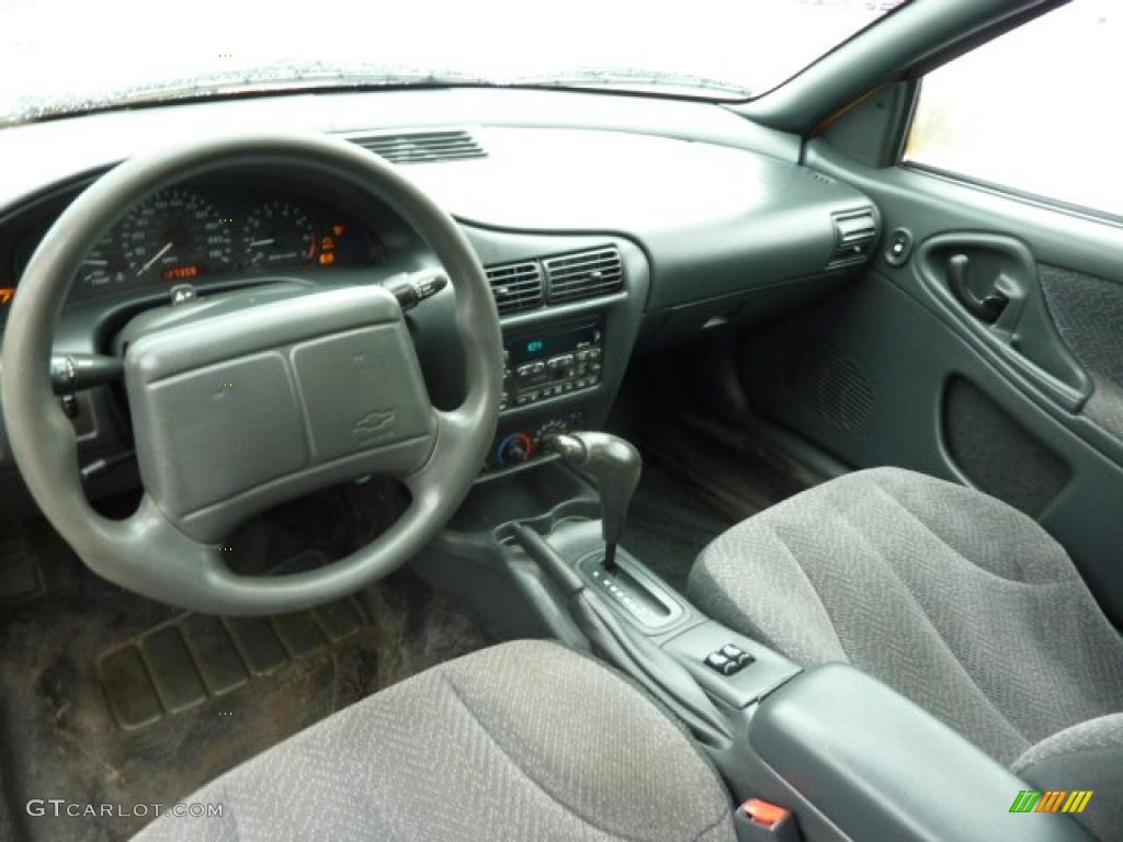 Graphite Interior 2002 Chevrolet Cavalier LS Sport Coupe Photo #48851815