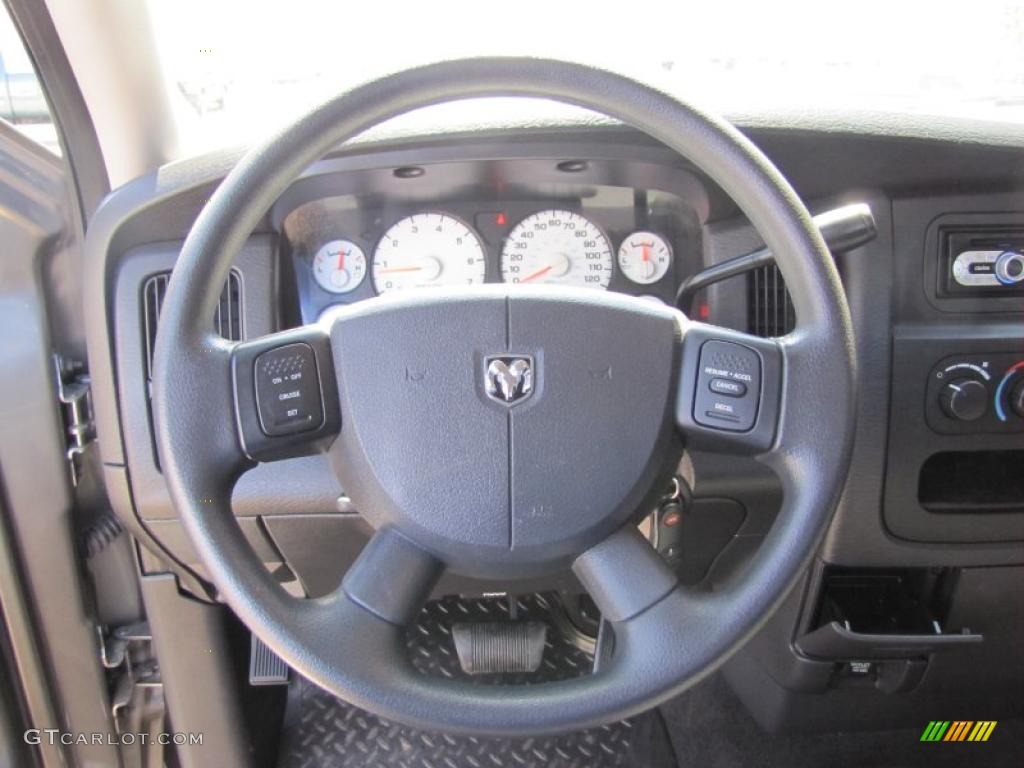 2005 Ram 1500 ST Regular Cab 4x4 - Mineral Gray Metallic / Dark Slate Gray photo #7