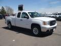 2011 Summit White GMC Sierra 1500 Extended Cab 4x4  photo #1