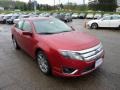 2011 Red Candy Metallic Ford Fusion SE  photo #6