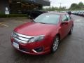 2011 Red Candy Metallic Ford Fusion SE  photo #11