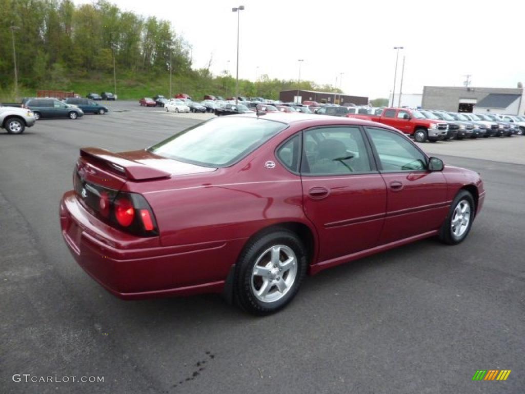 2005 Impala LS - Sport Red Metallic / Medium Gray photo #6