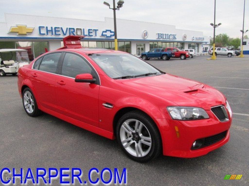 2009 G8 Sedan - Liquid Red / Onyx photo #1