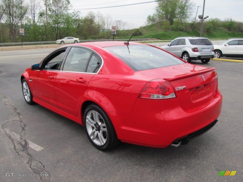 Liquid Red 2009 Pontiac G8 Sedan Exterior Photo #48854536