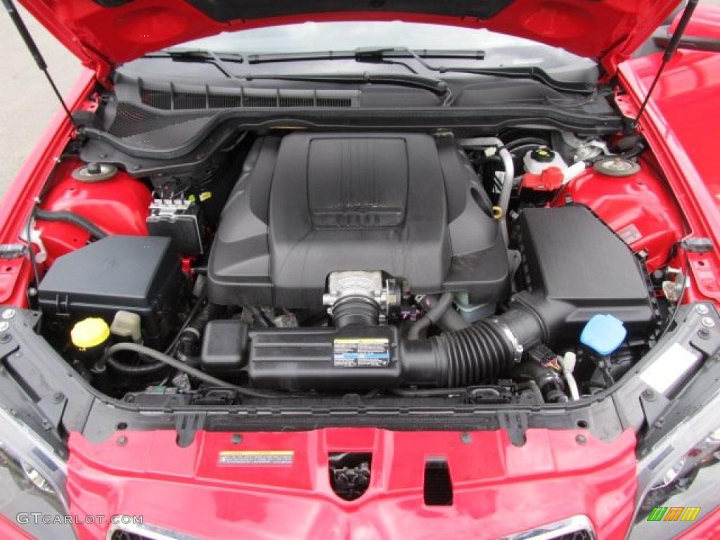 2009 Pontiac G8 Sedan 3.6 Liter DOHC 24-Valve VVT LY7 V6 Engine Photo #48854575
