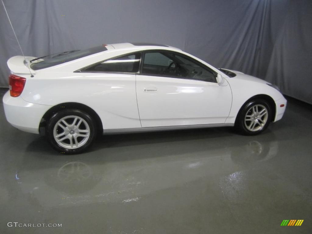 2000 Celica GT - Super White / Black photo #13