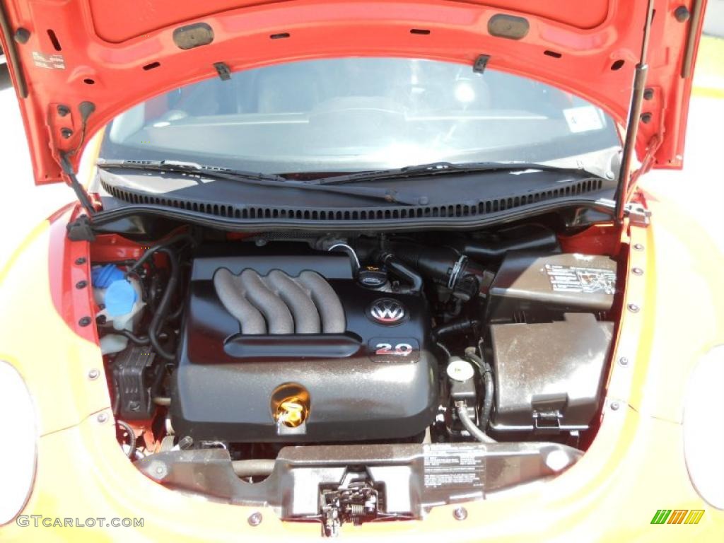 2005 Volkswagen New Beetle GL Coupe 2.0 Liter SOHC 8-Valve 4 Cylinder Engine Photo #48855783
