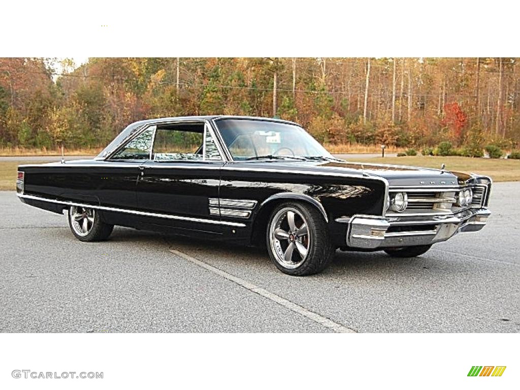 1966 300 2-Door Hardtop - Black / Black photo #1