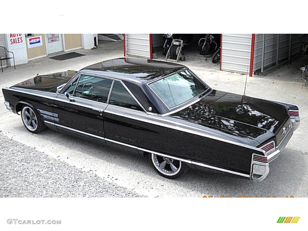 Black 1966 Chrysler 300 2-Door Hardtop Exterior Photo #48856189
