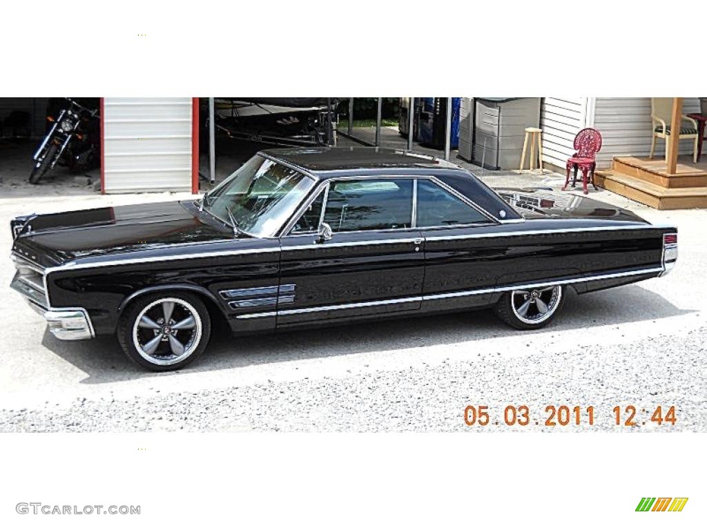 Black 1966 Chrysler 300 2-Door Hardtop Exterior Photo #48856204